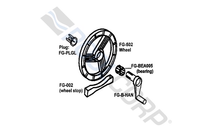 Single Wheel Replacement For FG1B