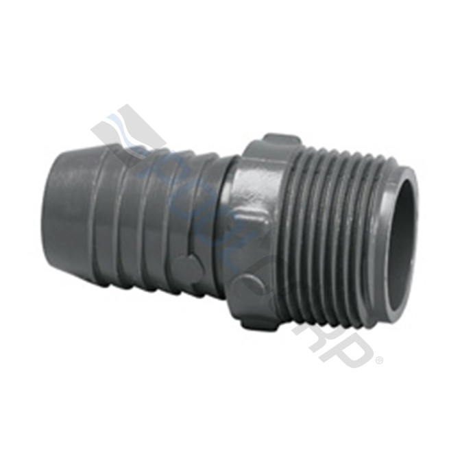 2IN Insert Male Adapter - Grey